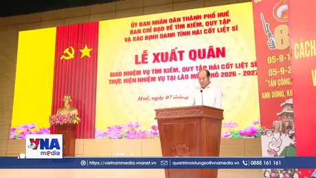Xuất quân sang Lào tìm kiếm hài cốt liệt sĩ