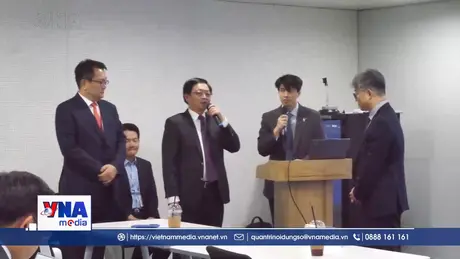 Phó Thủ tướng Hồ Quốc Dũng thăm trung tâm dữ liệu AI của Tập đoàn SK