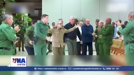 Cựu Chủ tịch Cuba Raúl Castro xuất hiện trở lại trên truyền hình