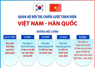 Quan hệ Đối tác chiến lược toàn diện Việt Nam - Hàn Quốc