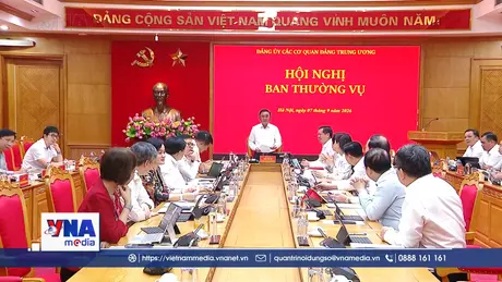 Đảng ủy các cơ quan Đảng Trung ương tập trung hoàn thành nhiệm vụ cuối năm