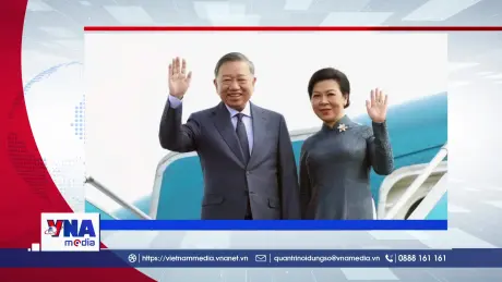 🔴 Tổng Bí thư, Chủ tịch nước Tô Lâm cùng Phu nhân lên đường thăm cấp Nhà nước tới LB Nga