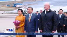 Tổng Bí thư, Chủ tịch nước Tô Lâm bắt đầu thăm cấp Nhà nước LB Nga