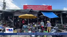 Vĩnh Long thúc đẩy thanh toán không dùng tiền mặt tại chợ truyền thống