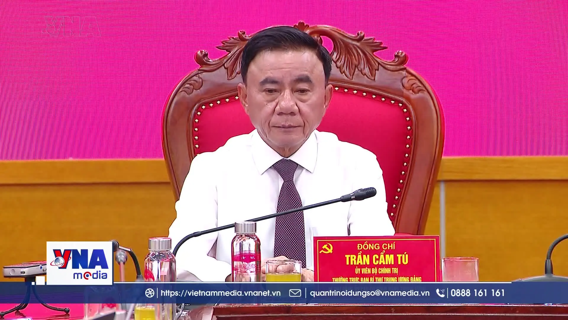 Thường trực Ban Bí thư làm việc với Đảng ủy Học viện Chính trị quốc gia Hồ Chí Minh