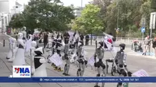 Robot biểu tình chống AI tại Ba Lan