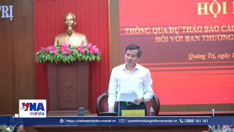 Thông qua dự thảo báo cáo kết quả kiểm tra, giám sát