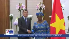 Thủ tướng Chính phủ Lê Minh Hưng tiếp Tổng Giám đốc WTO