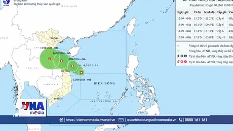 Khẩn trương ứng phó áp thấp nhiệt đới trên biển đông và mưa lớn