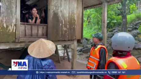 Sạt lở tại nhiều điểm ở khu vực miền núi Quảng Trị