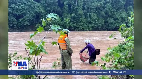 Quảng Trị cảnh báo người dân không bắt cá, đi qua vùng ngập lũ