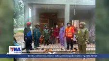 Quảng Trị sơ tán 653 hộ dân để ứng phó mưa lũ