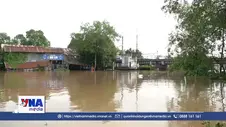 Đồng Tháp: Triều cường đầu tháng 8 âm lịch gây ngập nhiều nơi