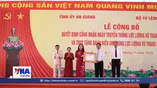 Công bố Ngày truyền thống Lực lượng vũ trang tỉnh An Giang