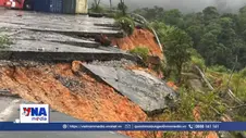 Sạt lở lớn tại bờ kè gần Cửa khẩu quốc tế Cha Lo, Quảng Trị
