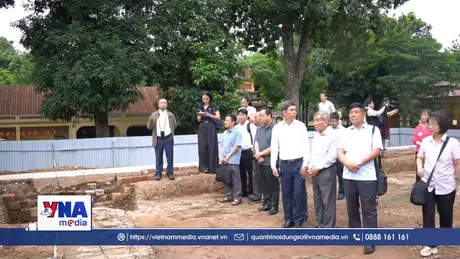 Báo cáo kết quả khai quật khảo cổ khu vực chính Điện Kính thiên