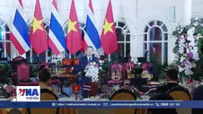 Tổng Bí thư, Chủ tịch nước Tô Lâm chủ trì chiêu đãi Nhà vua Thái Lan