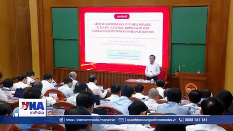 Thường trực Ban Bí thư trao đổi chuyên đề về xây dựng Đảng