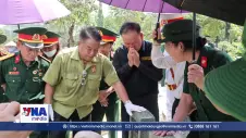 Đón Liệt sĩ trở về sau 48 năm xa cách quê hương