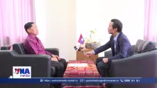 Thông tấn xã Việt Nam và Thông tấn xã Lào luôn đồng hành cùng hai đất nước