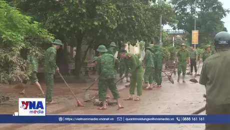 Lũ bắt đầu rút, Quảng Trị khẩn trương khắc phục hậu quả thiên tai