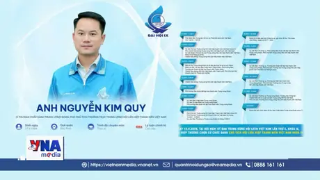 Hội Liên hiệp Thanh niên Việt Nam có tân Chủ tịch