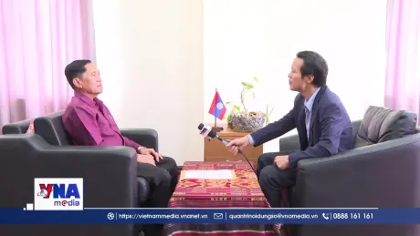 Thông tấn xã Việt Nam và Thông tấn xã Lào luôn đồng hành cùng hai đất nước