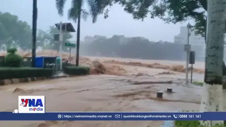 Trung Quốc sơ tán hơn 42.000 người do mưa lớn
