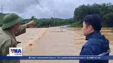 Thanh Hóa mưa lớn gây sạt lở, chia cắt tại miền núi