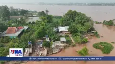 Sạt lở uy hiếp khu vực đầu cồn xã đảo Mỹ Hòa Hưng, An Giang