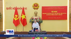 Thông qua dự thảo kết quả kiểm tra, giám sát  đối với Ban Thường vụ Đảng ủy Quốc hội