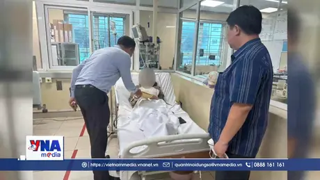 K﻿hẩn trương cứu chữa các nạn nhân trong vụ cháy ở Hà Nội