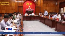 Đồng Tháp thúc đẩy tiến độ giải ngân vốn đầu tư công