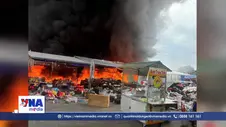 Cháy chợ Kim Sơn, Quảng Ninh: Không có thiệt hại về người