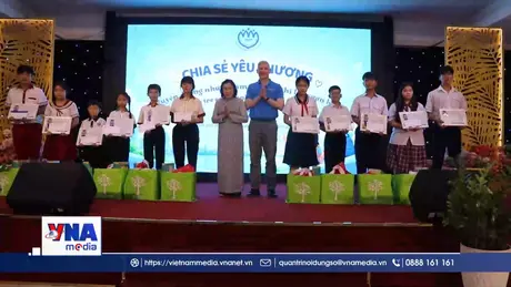 Chia sẻ yêu thương, tiếp sức trẻ có hoàn cảnh khó khăn