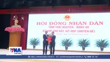 Ông Nguyễn Thế Mạnh được bầu giữ chức Chủ tịch UBND tỉnh Thái Nguyên