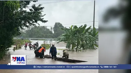 Cảnh báo một đợt lũ trên các sông tại Quảng Trị