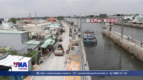 Dự án ngăn triều TP. HCM dự kiến hoàn thành trong tháng 11