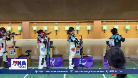 ASIAD 20: Không khí tranh tài căng thẳng tại trường bắn Aichi