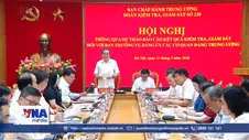 Thông qua dự thảo Báo cáo kết quả kiểm tra, giám sát đối với BTV Đảng ủy các cơ quan Đảng Trung ương