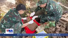 Điện Biên quy tập 10 hài cốt liệt sĩ