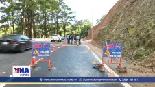 Khẩn trương xử lý điểm sạt lở trên đèo Prenn