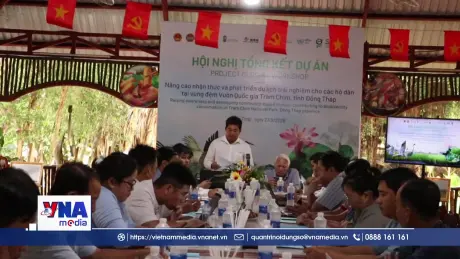 Người dân chung tay làm du lịch trải nghiệm ở Tràm Chim