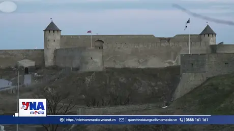 Nga hạn chế đi lại tại khu vực gần biên giới Estonia