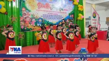 Cựu chiến binh TTXVN tổ chức “đêm hội trăng rằm” cho thiếu nhi tại Vĩnh Long