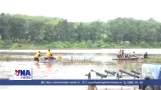 Dùng flycam tìm kiếm người nghi bị lũ cuốn mất tích cùng ô tô