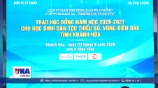 Khánh Hoà: Trao 130 suất học bổng cho học sinh biển, đảo