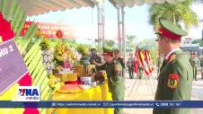 Truy điệu và an táng 10 hài cốt liệt sĩ