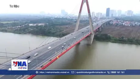 Hà Nội thí điểm tổ chức giao thông trên cầu Nhật Tân