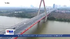 Hà Nội thí điểm tổ chức giao thông trên cầu Nhật Tân
